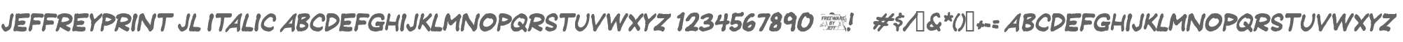 JeffreyPrint JL Italic V2