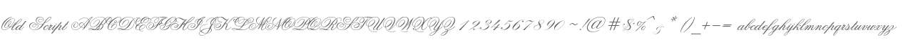 Old Script V1