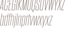 Dharma Gothic M W01 Thin Italic