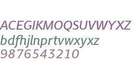Migration Sans ITC W01 Italic