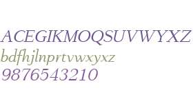 FlyHigh W01 Italic
