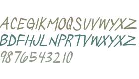 Silly Games Italic