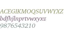 Charter ITC W01 Italic