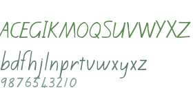 Kiwi School Handwriting