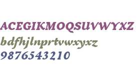 Tactile ITC Std Ultra Italic