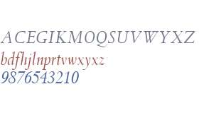 Spectrum MT W01 Italic