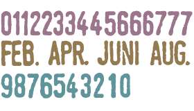 Linotype Tagesstempel Dick